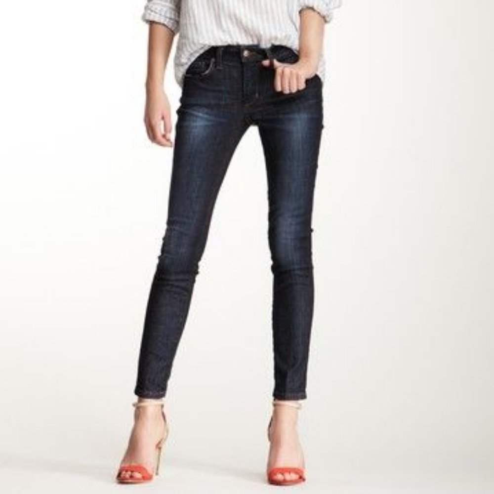 Joe's Jeans Skinny Ankle Mid Rise Jean in Brilla Wash 29